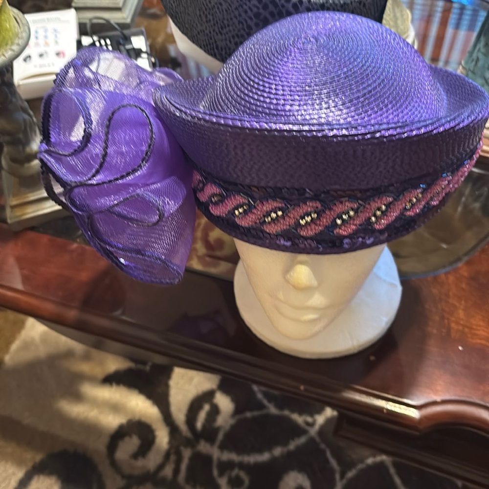 Elegant Purple Women's Hat